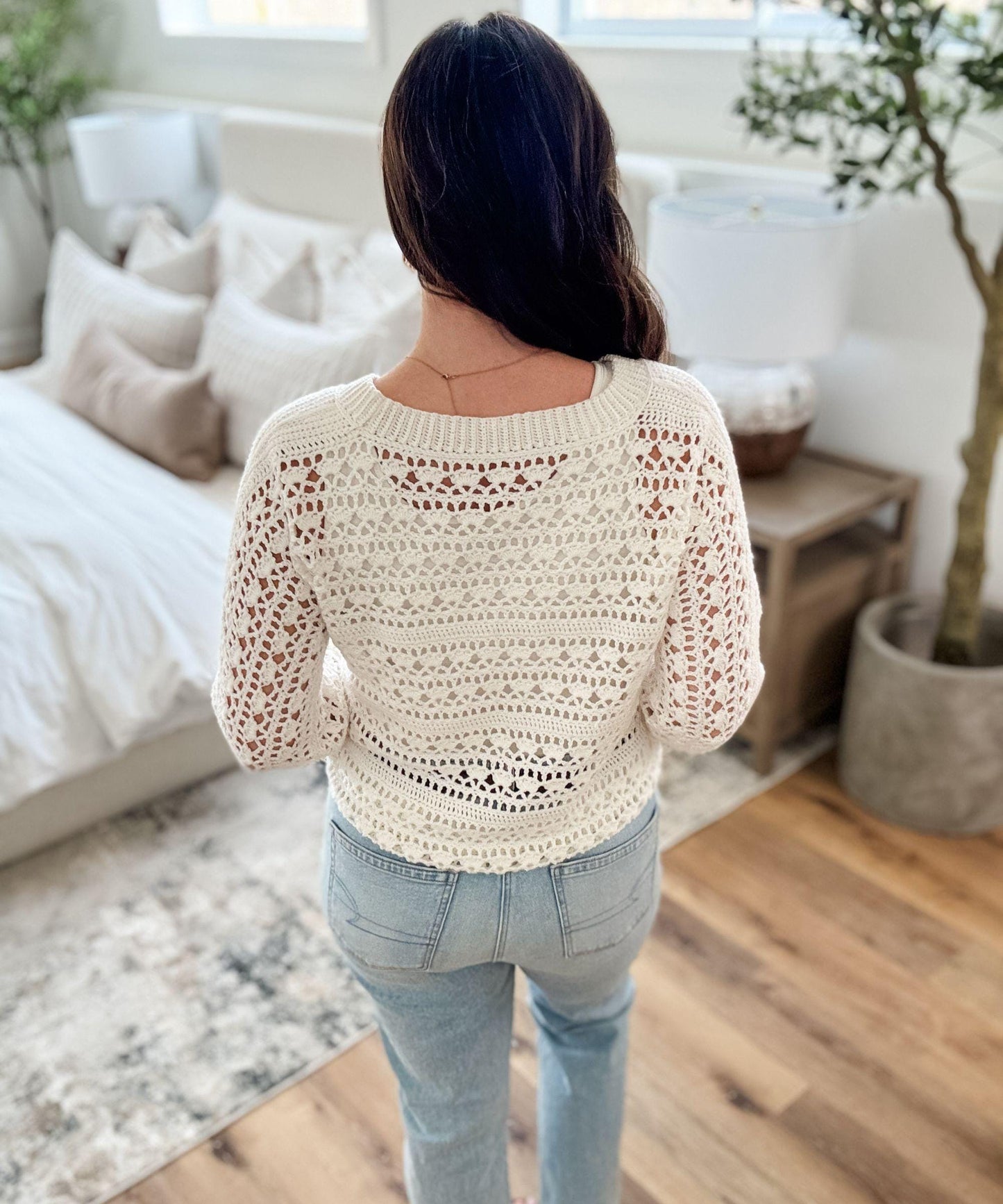 Caribbean Sea Sweater – PDF Crochet Pattern (Digital Download, English, Sizes XS–5X)