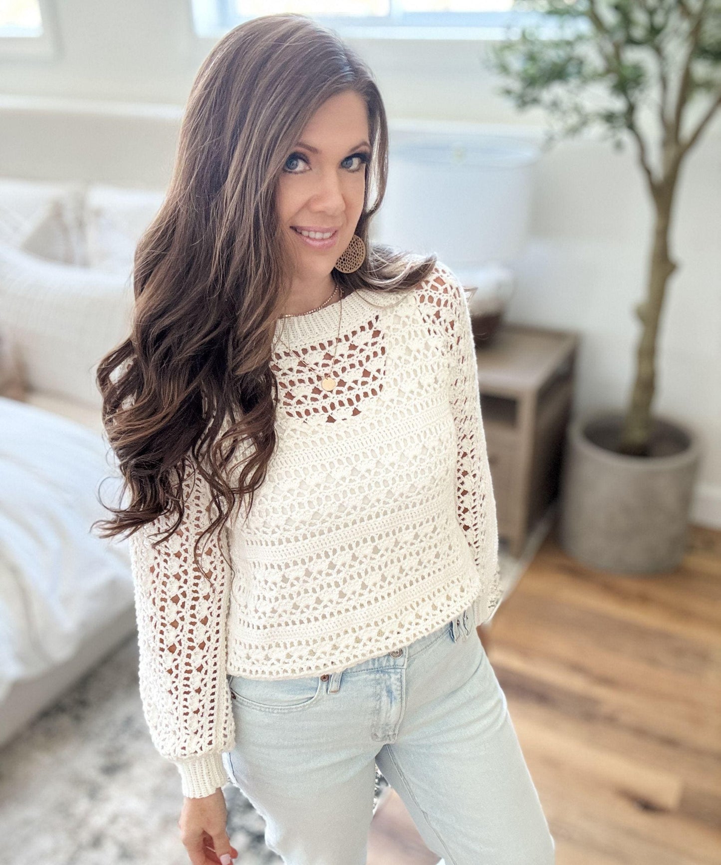 Caribbean Sea Sweater – PDF Crochet Pattern (Digital Download, English, Sizes XS–5X)