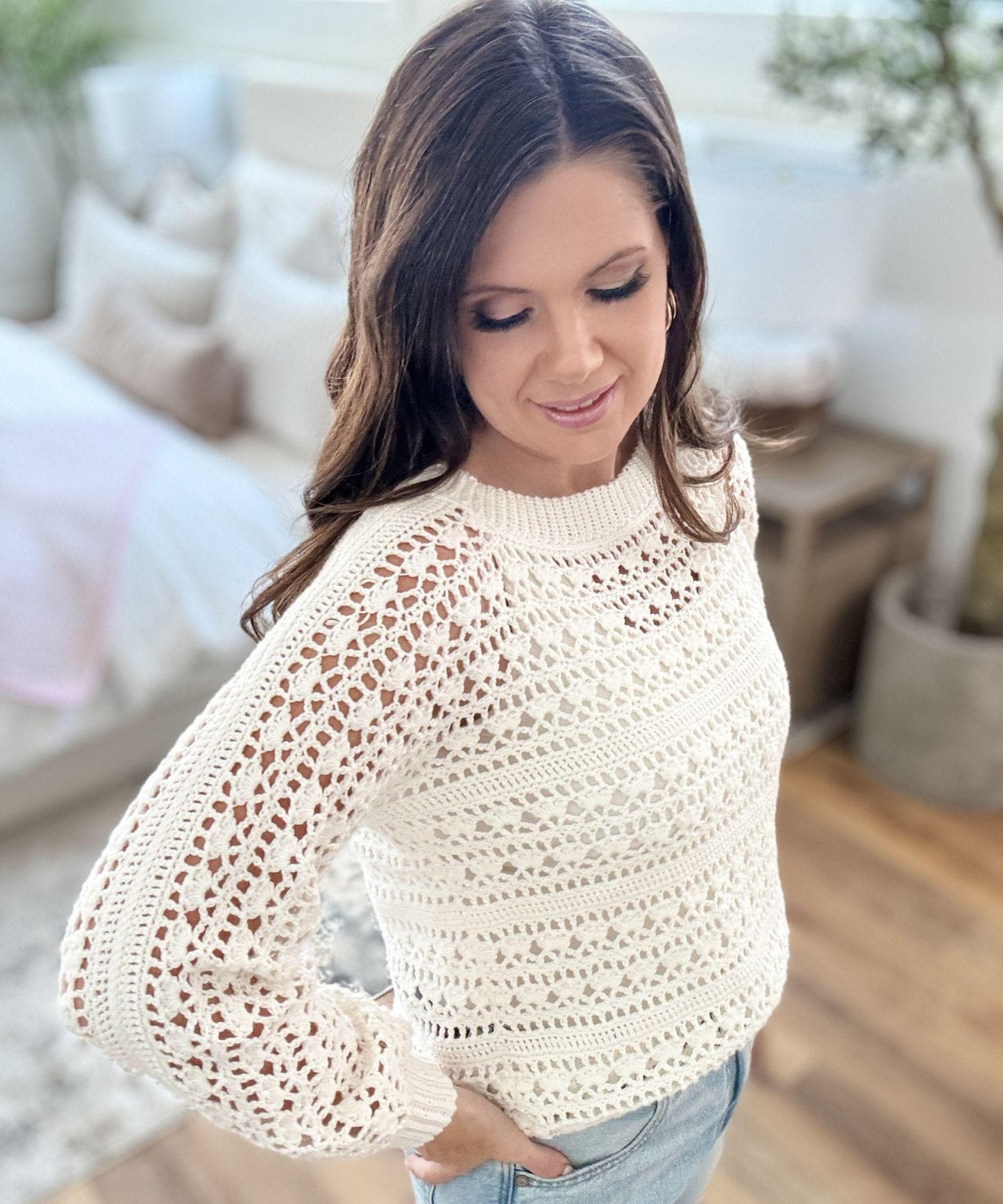 Caribbean Sea Sweater – PDF Crochet Pattern (Digital Download, English, Sizes XS–5X)
