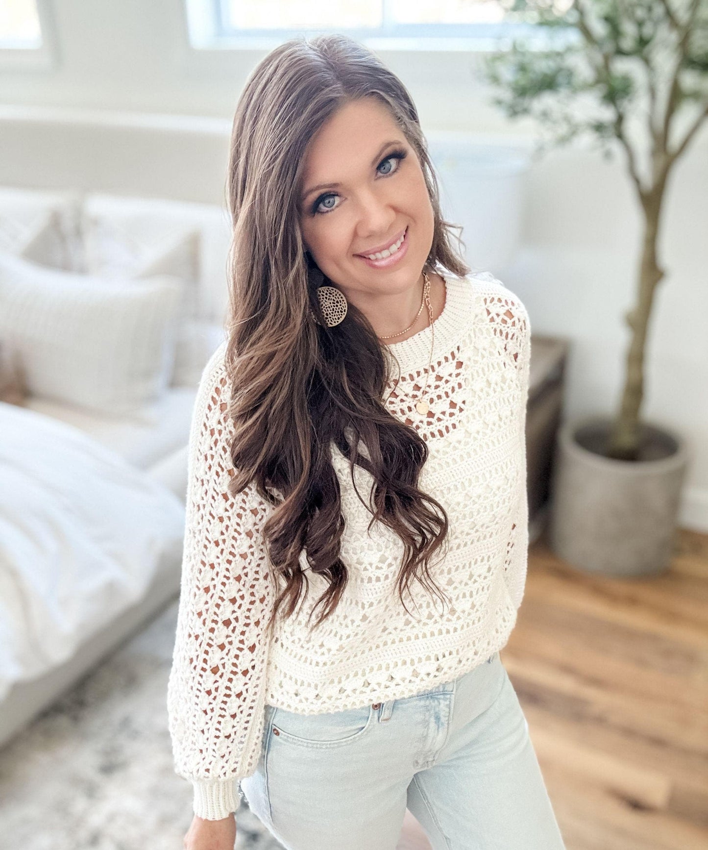 Caribbean Sea Sweater – PDF Crochet Pattern (Digital Download, English, Sizes XS–5X)