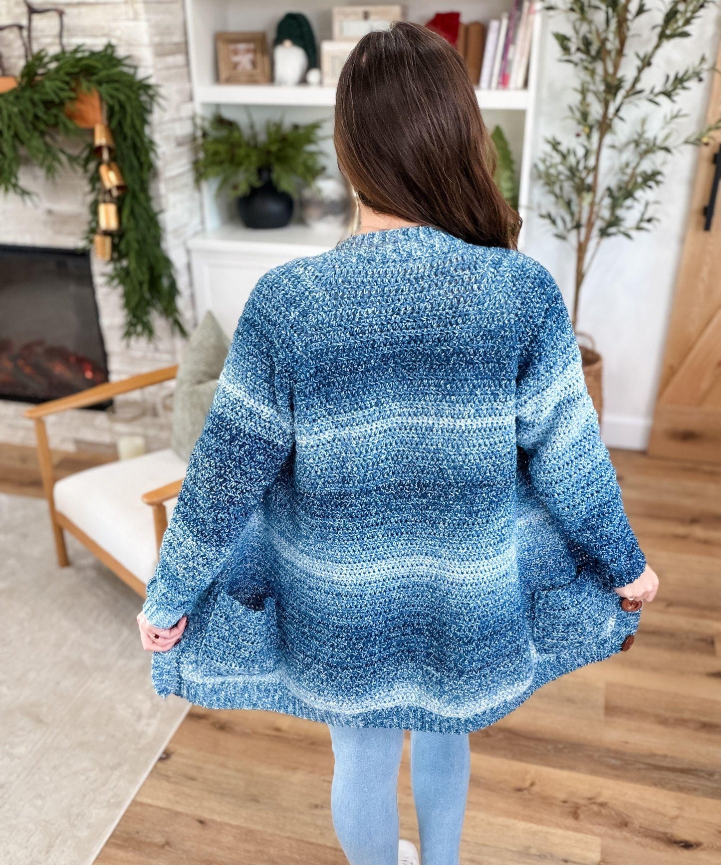 Everyday Ragg Crochet Cardigan Pattern – Oversized, Cozy, Easy to Customize, Digital Download